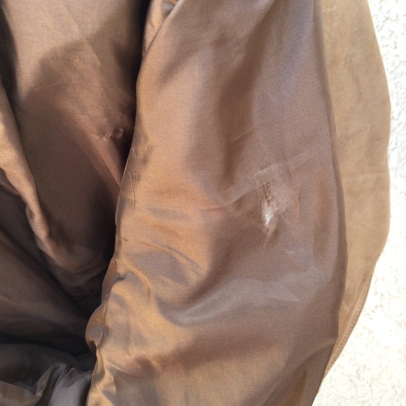 Comint Brown Genuine Leather Jacket Vintage - Picture 2 of 16